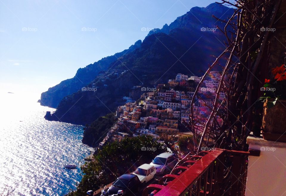 Breathtaking View over Positano, Italy