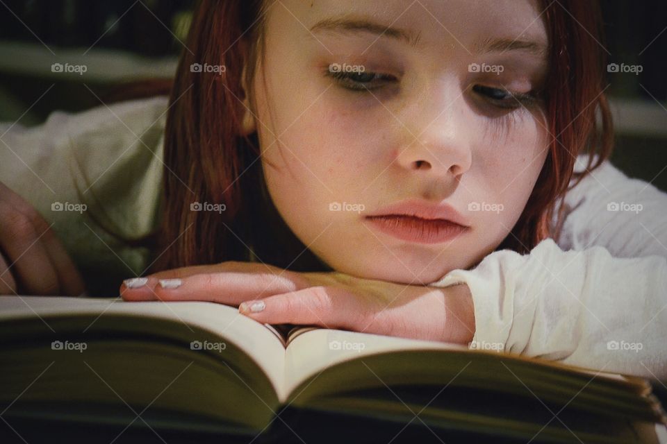 Girl reading