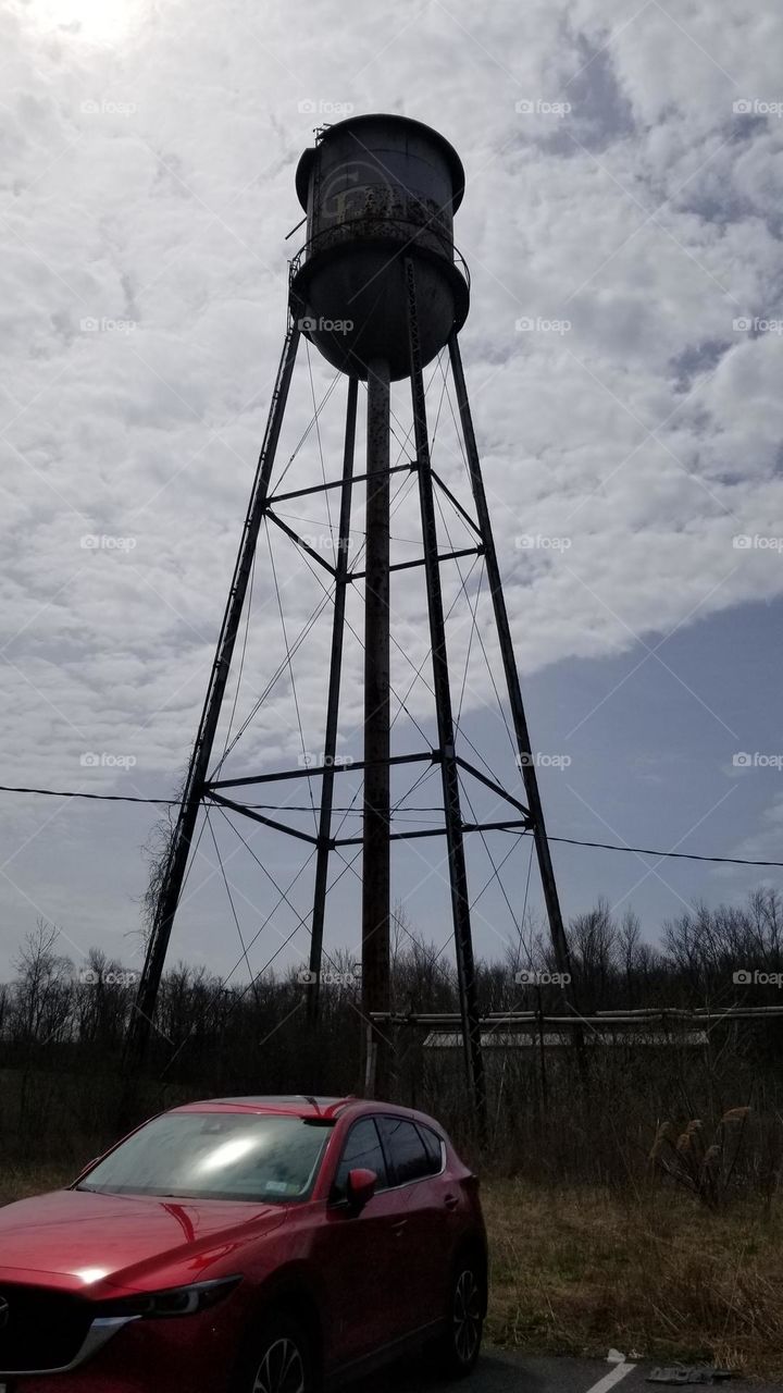 Yesterday And Today ~ Water Tower