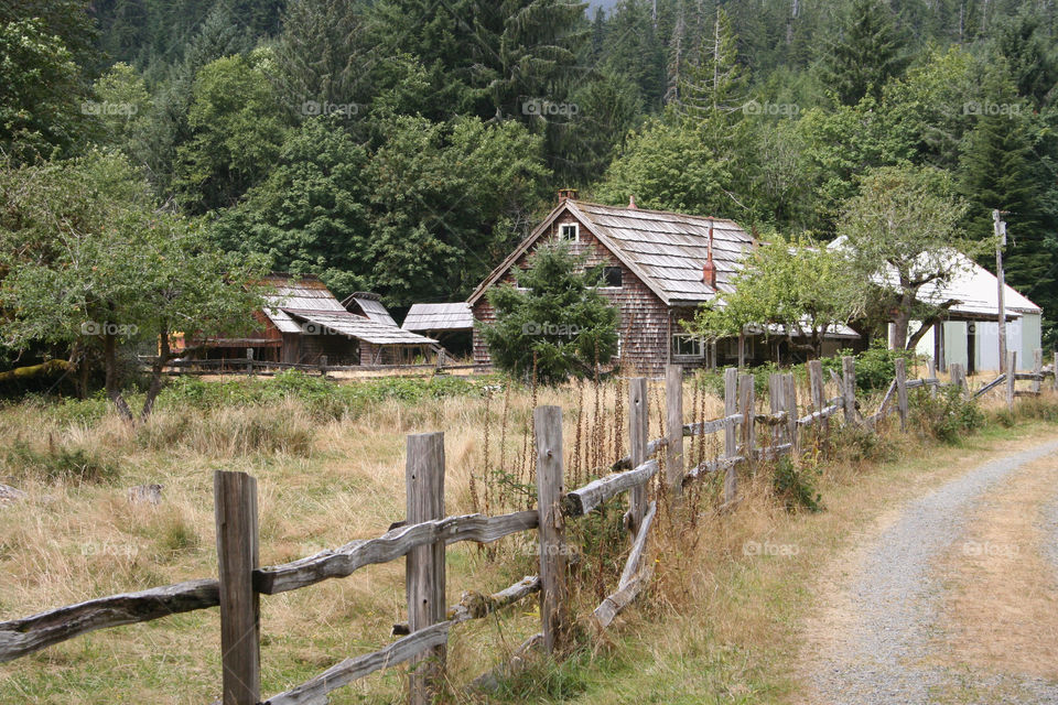 An old homestead in Washington state.