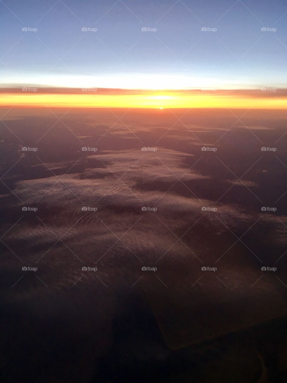 Sunrise over England 