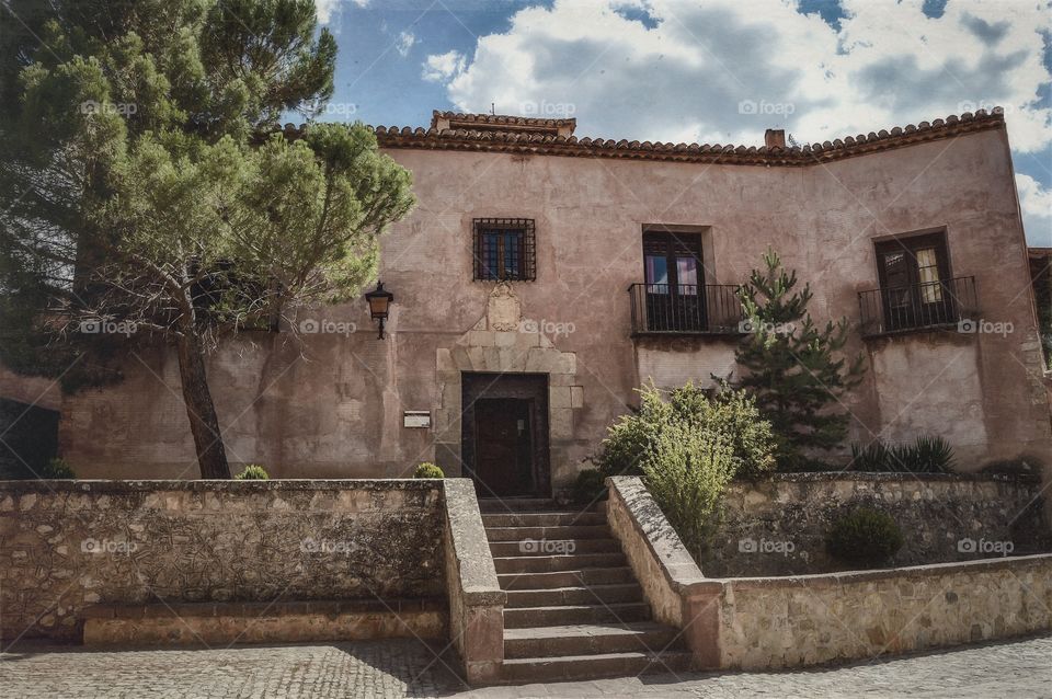 Casa de Santa Maria. Casa de Santa María (Albarracin - Spain)