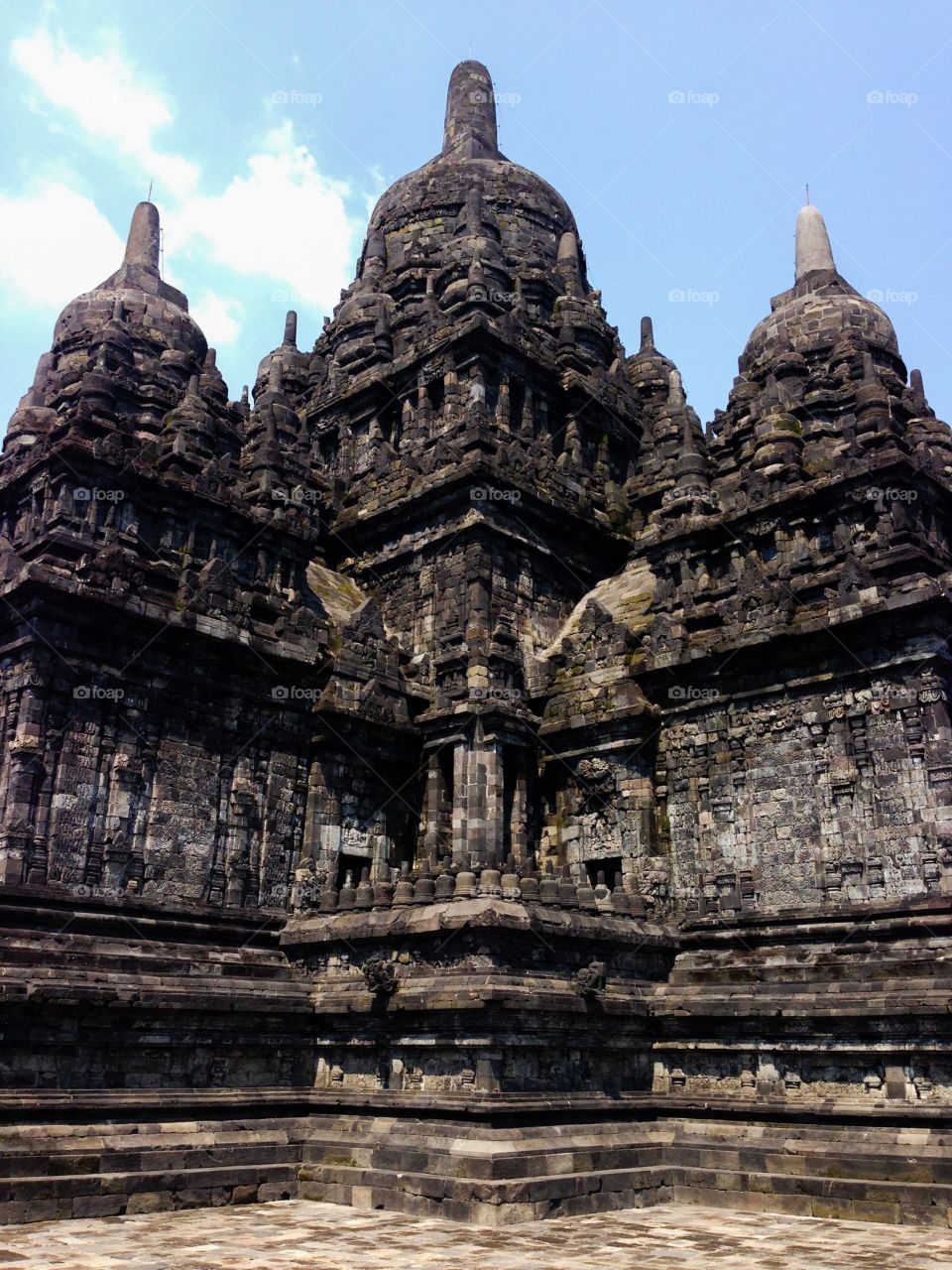 Candi Sewu. Temple in Prambanan, Indonesia