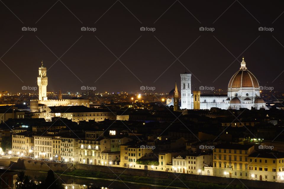 Florence by night (Toscane, Italie)