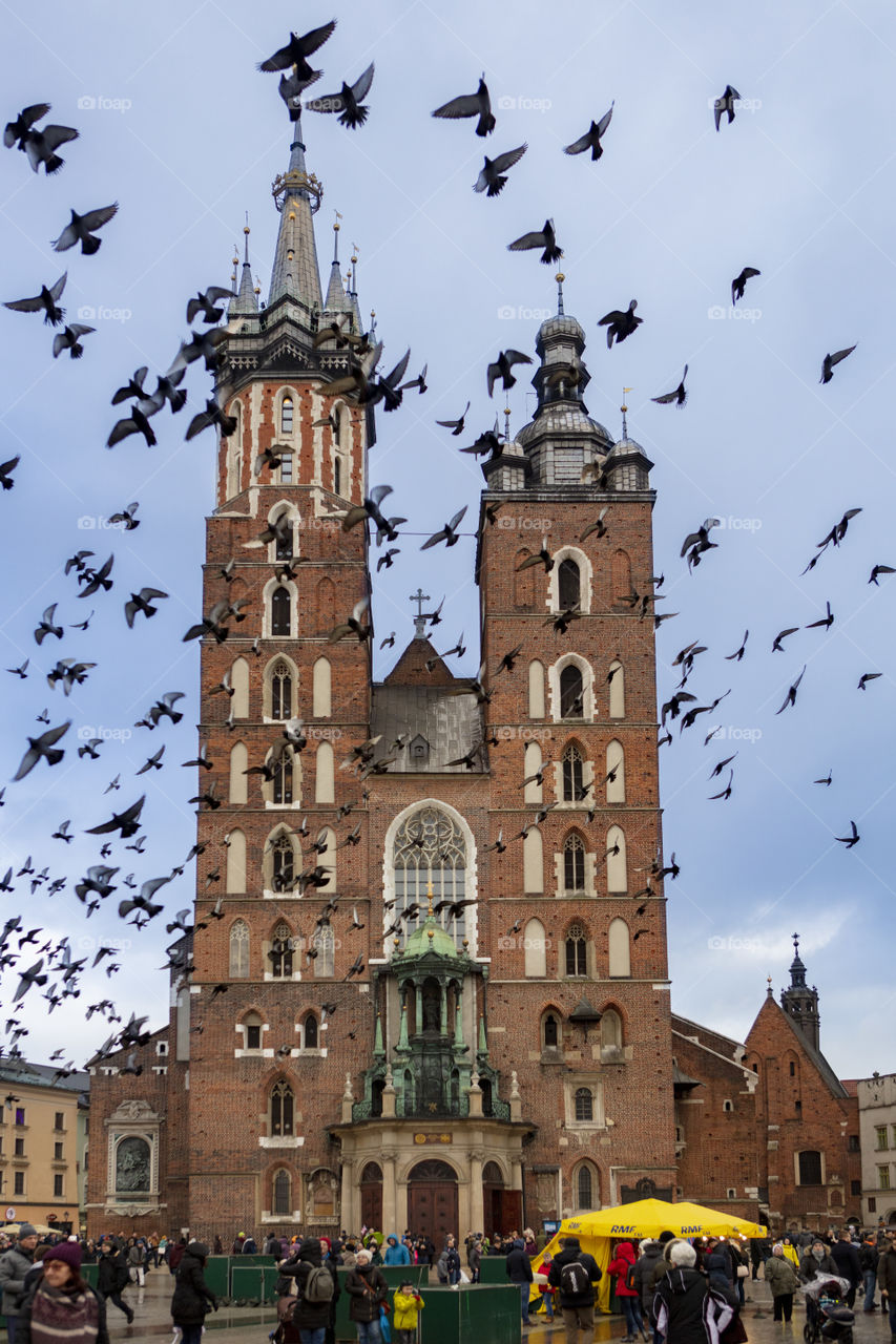 St. Mary's church of Cracow