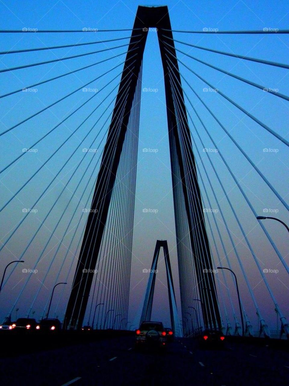 Charleston Bridge at Dusk