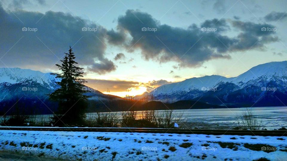 Turnagain Arm near Anchorage, AK