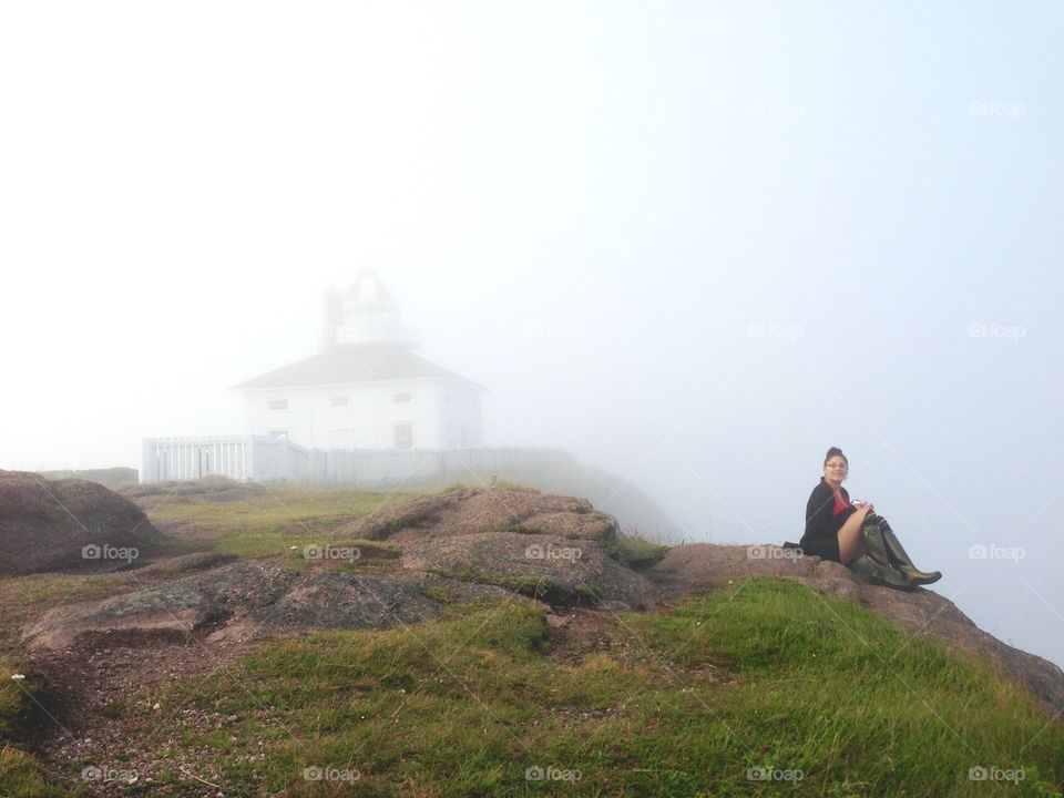Foggy day at Cape Spear 