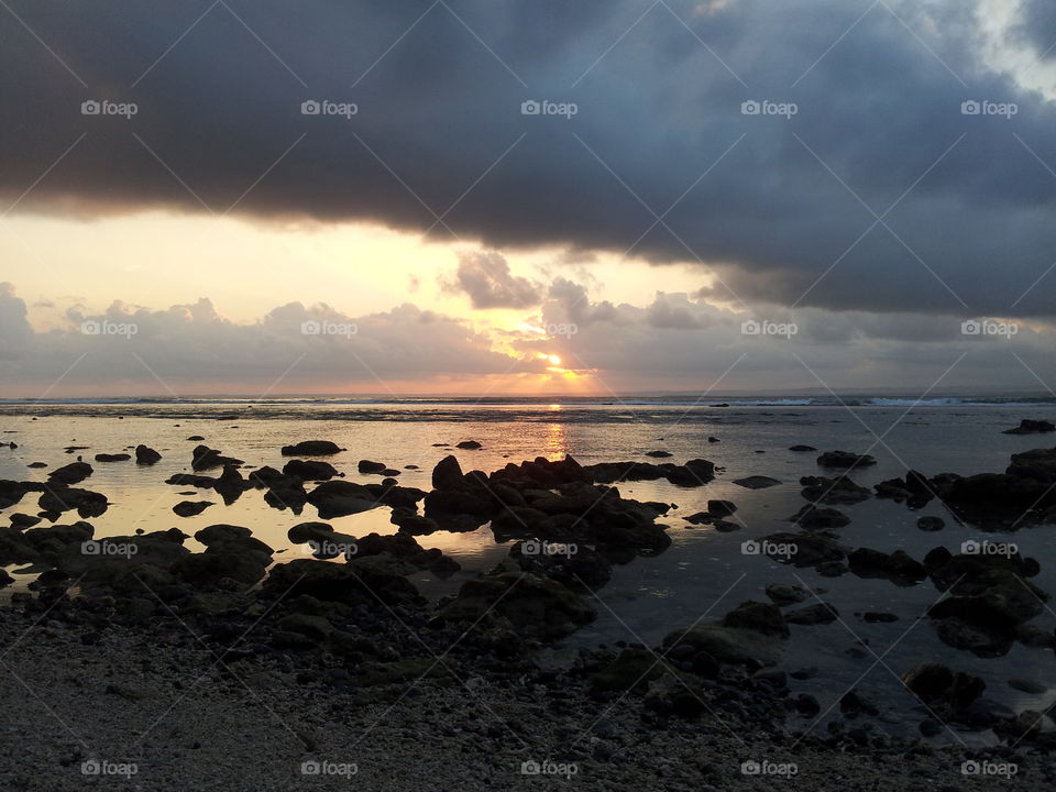 Sunset, Water, Beach, Sea, Ocean