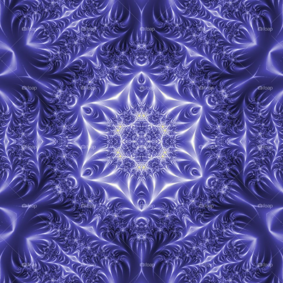 purple light fractal kaleidoscope