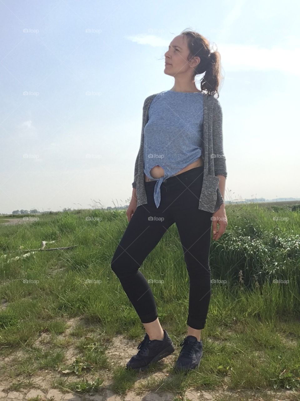 Take a pose in sunshine