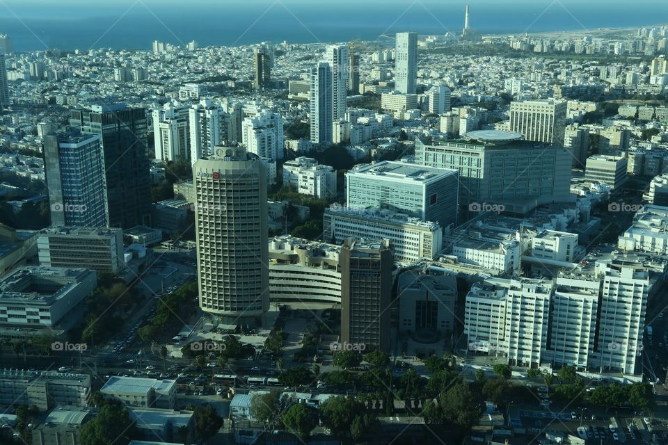 Tel Aviv . Tel Aviv on the top. 89 floors
