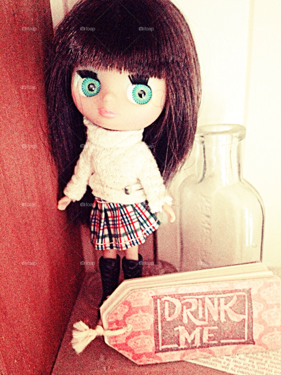 drink eyes retro doll by thepokerwife