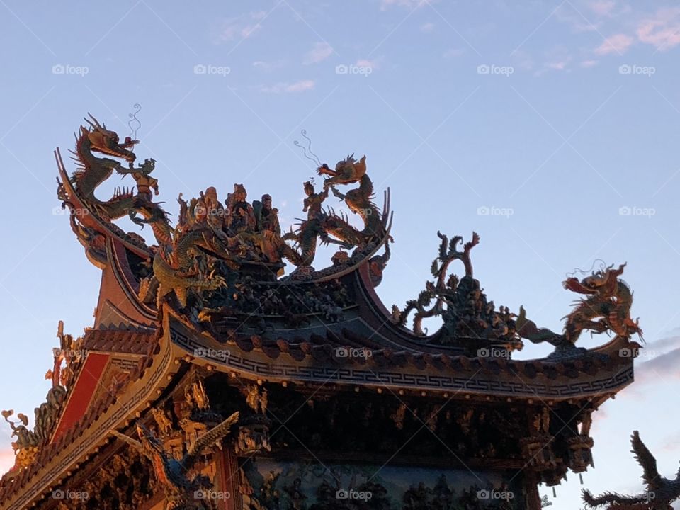 Dragon roof