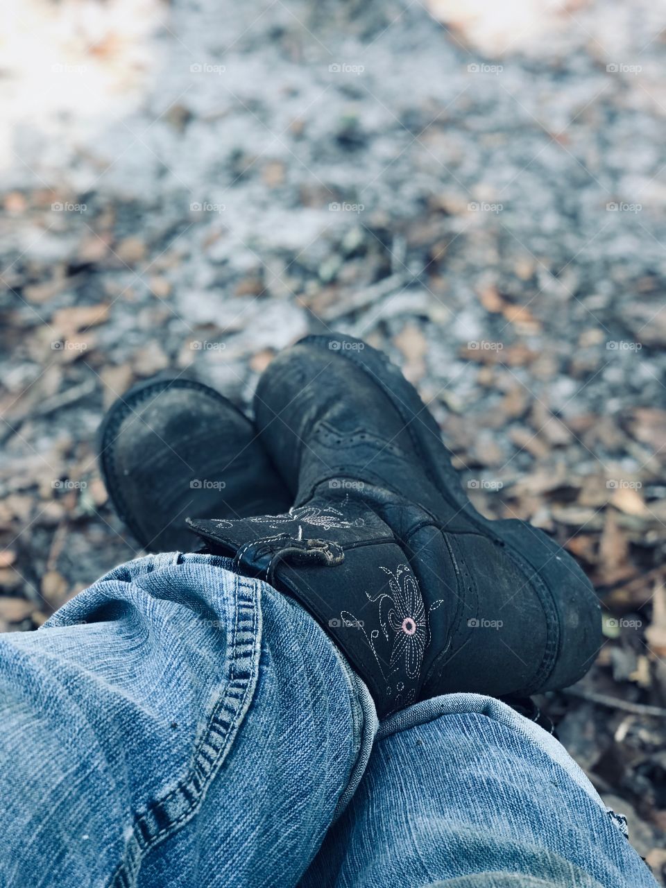 Relaxing in the woods of South Georgia on a Sunday afternoon. 