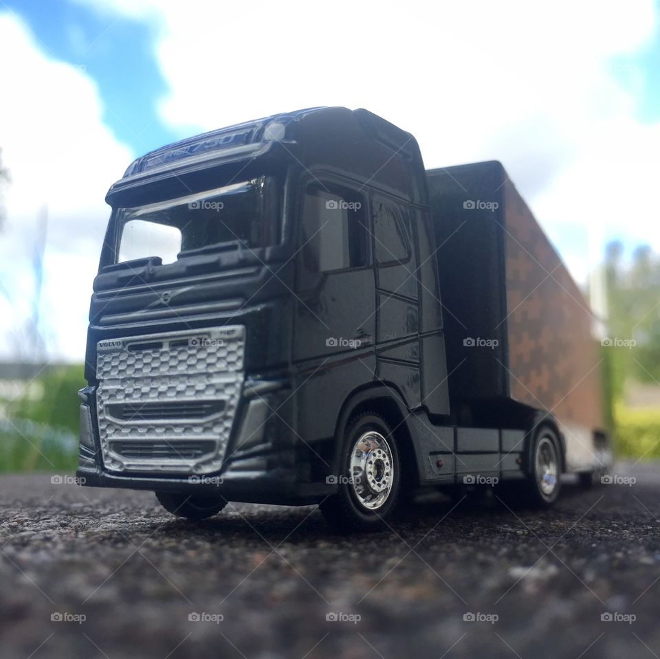 Volvo truck toy