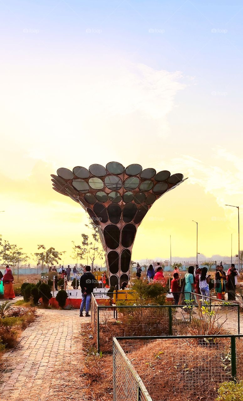 Beautiful😍 fountain⛲ India🇮🇳