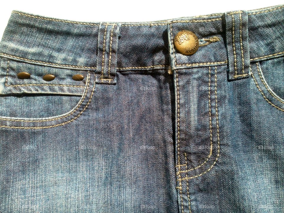 Denim, Pants, Pocket, Wear, Cotton