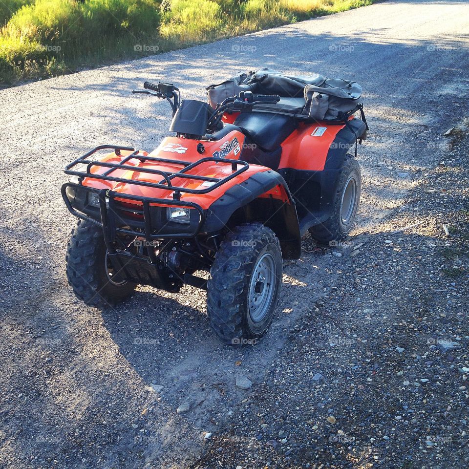 ATV. This was the first ATV that I drove and it was amazing. One of the most fun times I've had outdoors. 