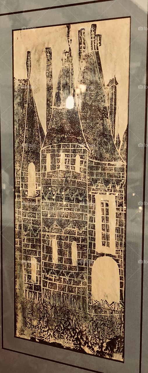 Moms original high school artwork 