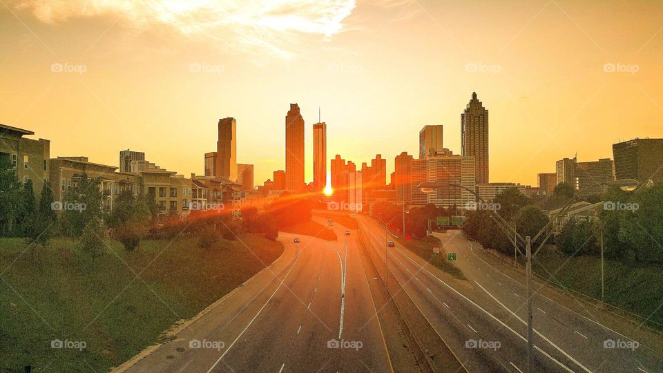 Atlanta sunsets
