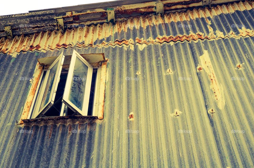 Window on an old building