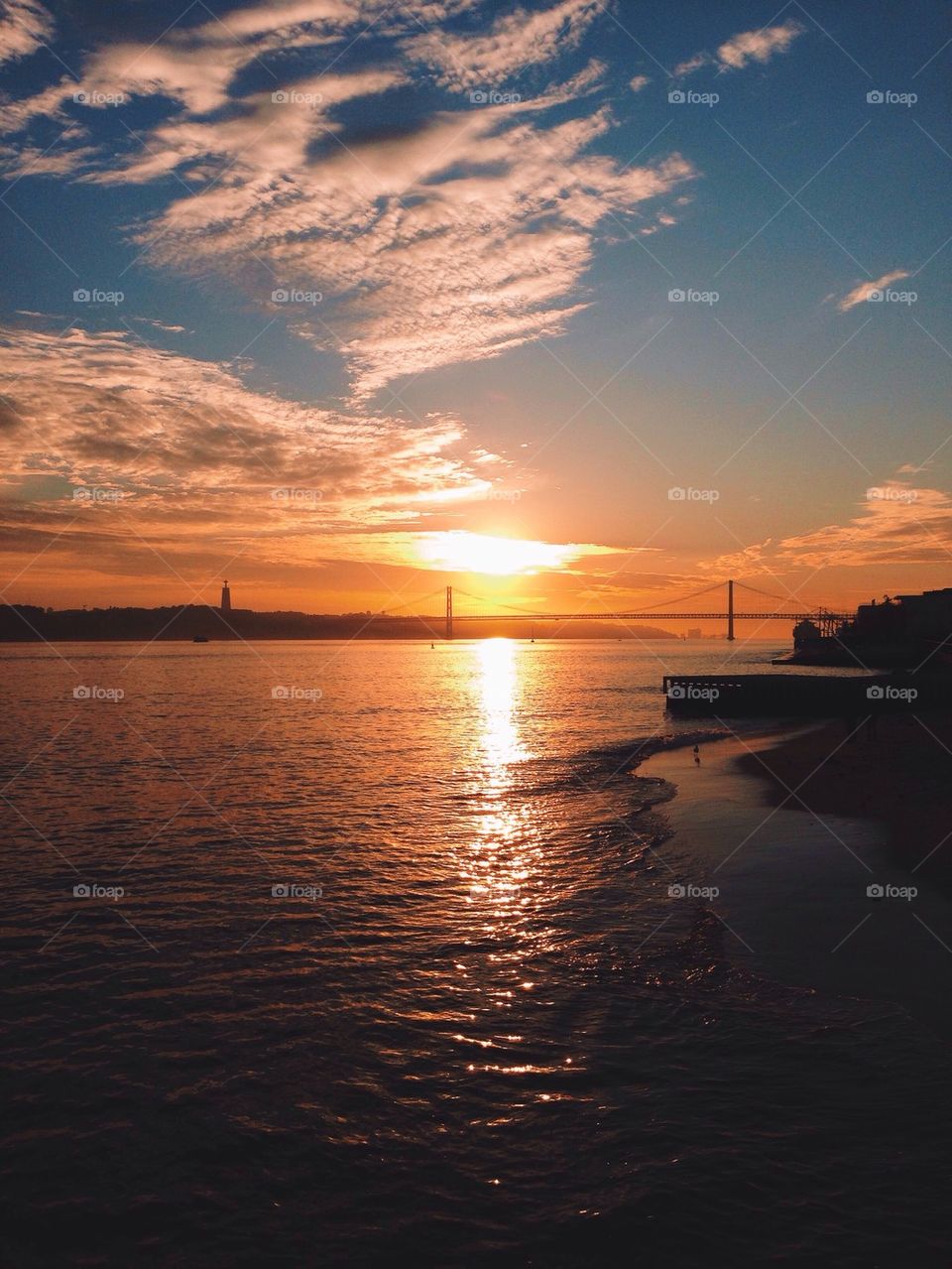 Lisbon sunset