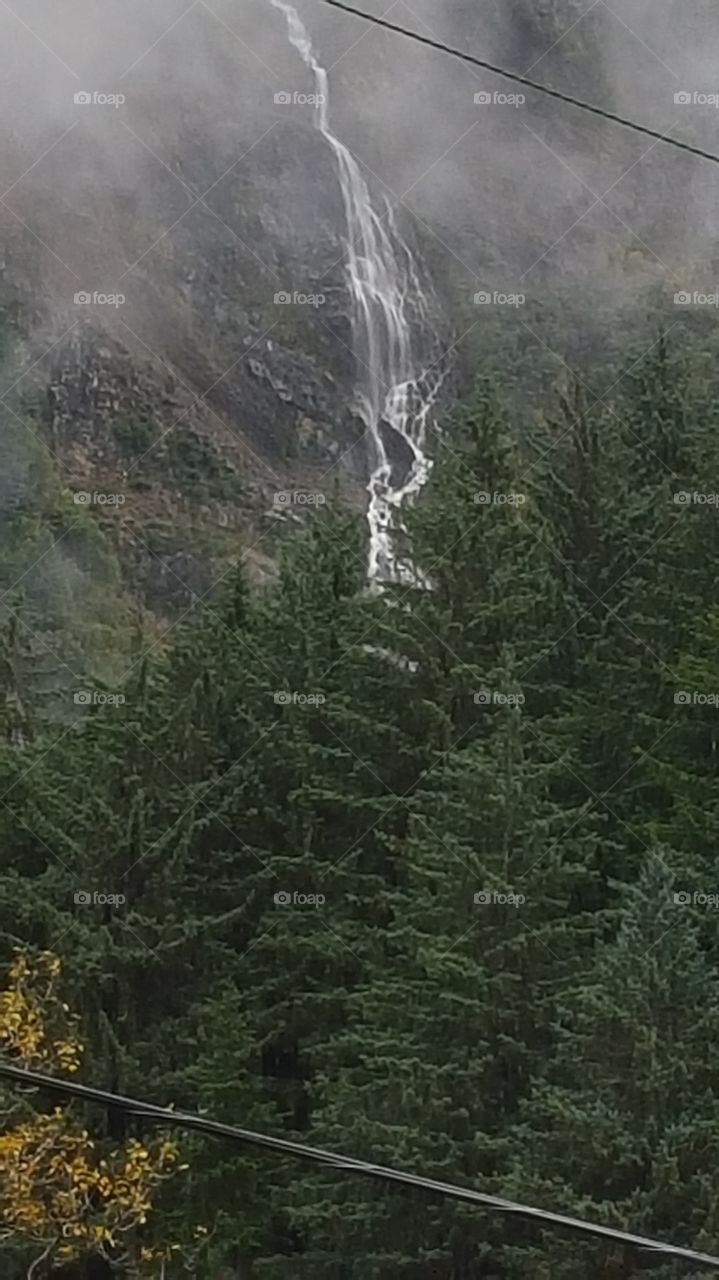 Gold Creek waterfall - Juneau, Alaska