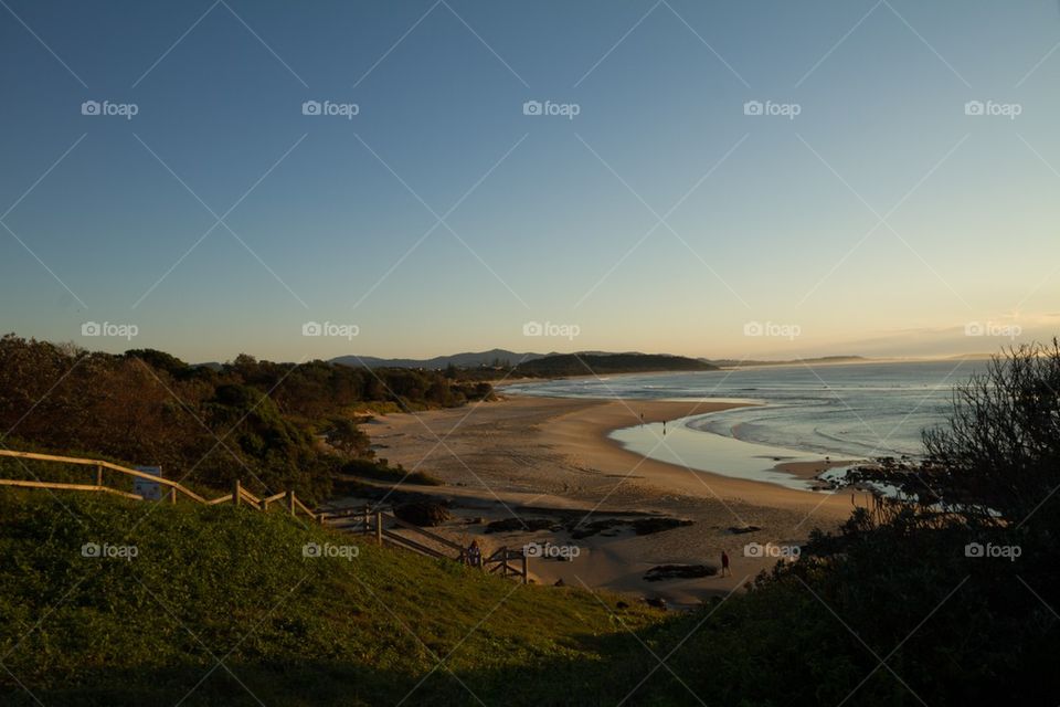 Bonville Headland Nsw Beach