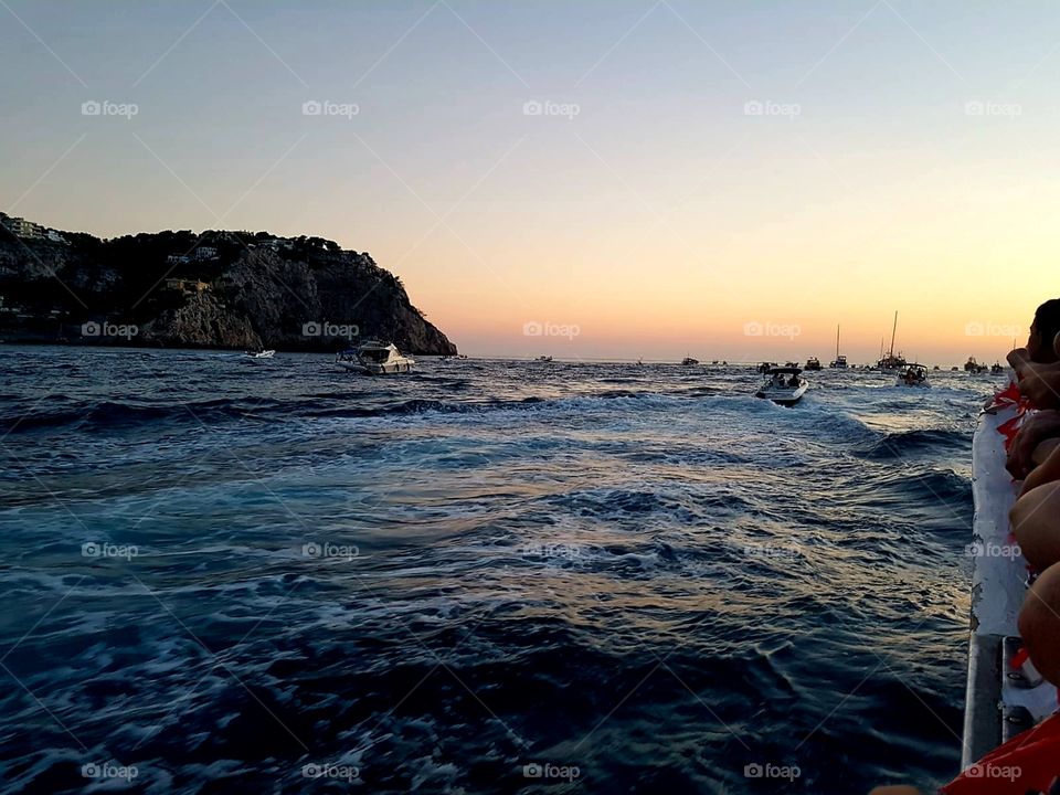 atardecer port d' andratx