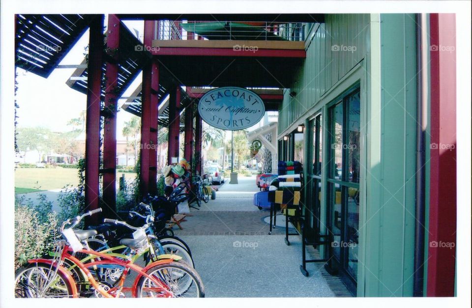 Village shops bicycles