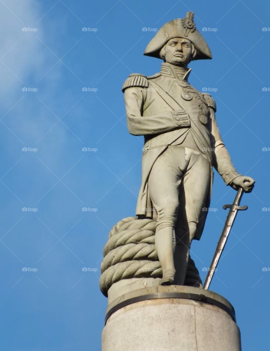 sky clouds statue bright by laurieelle