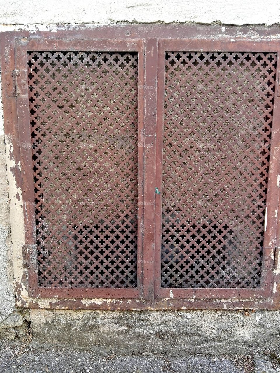 verry old window