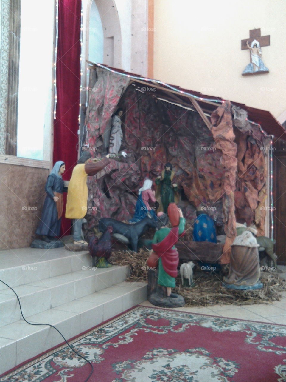 Birth (Jose and Maria before the arrival of the child Jesus)