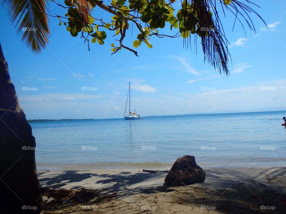 pretty sailboat