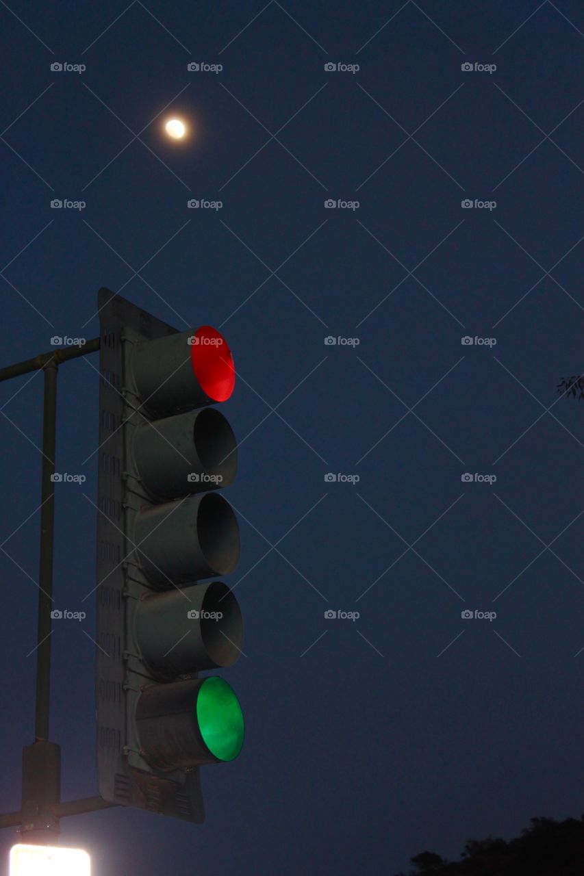 Close-up of a signal
