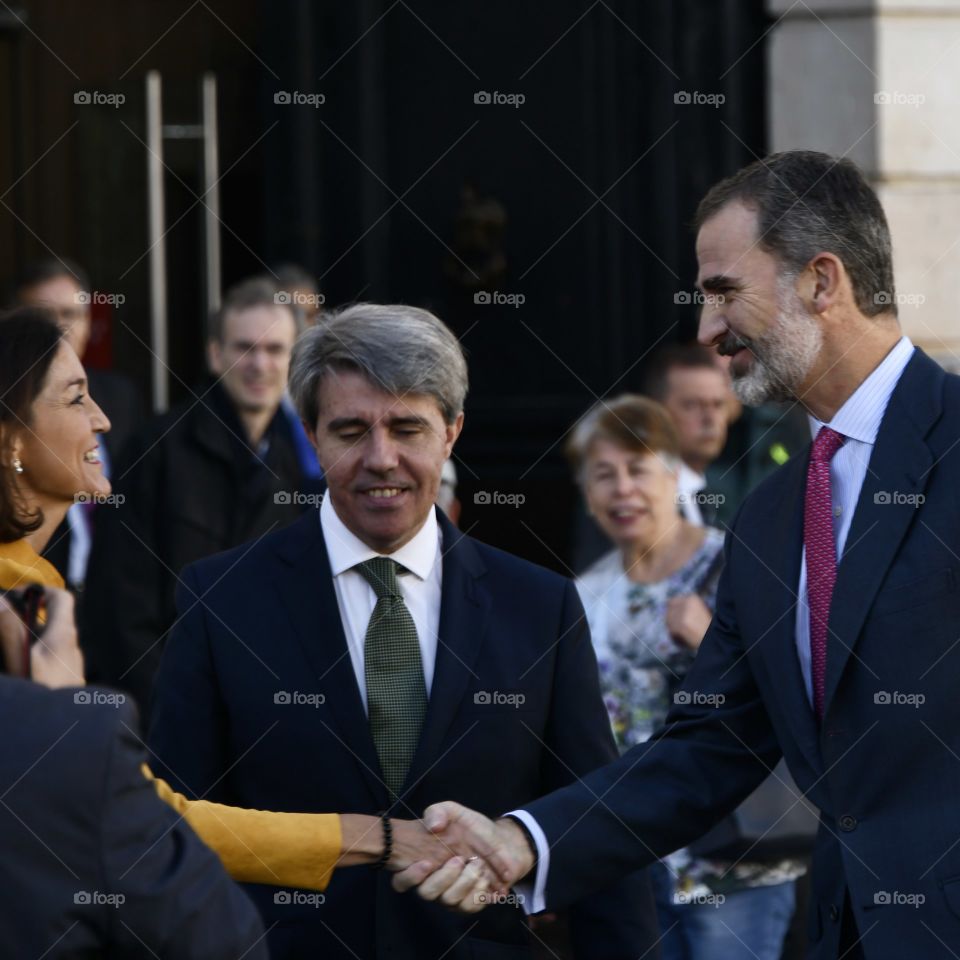 Su Majestad el Rey, Felipe VI
Celebración de la primera línea del metro de Madrid, hace 99 años
His Majesty the King, Philip VI Celebration of the first line of the Madrid metro, 99 years ago