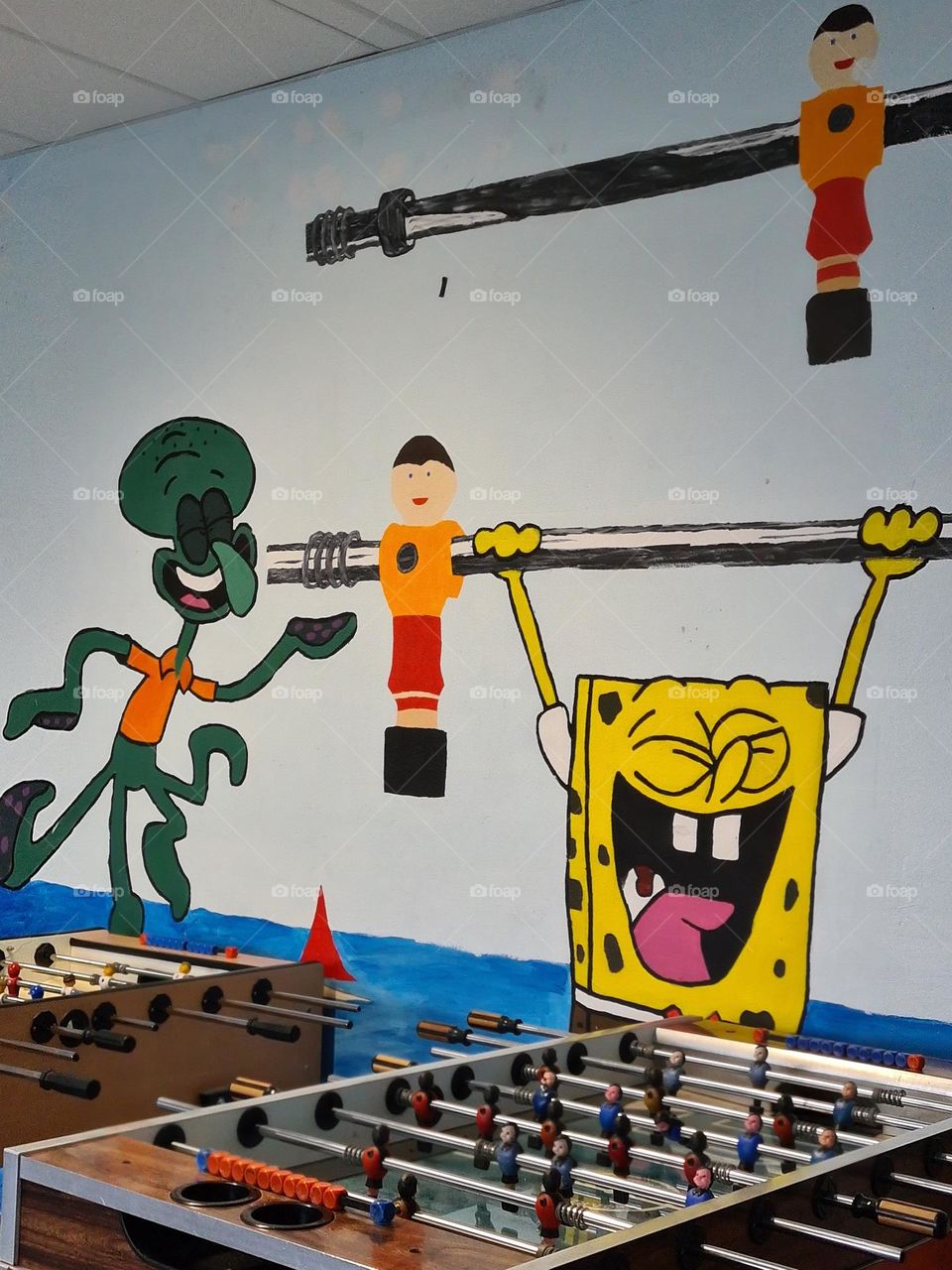 SpongeBob art! made by school students.