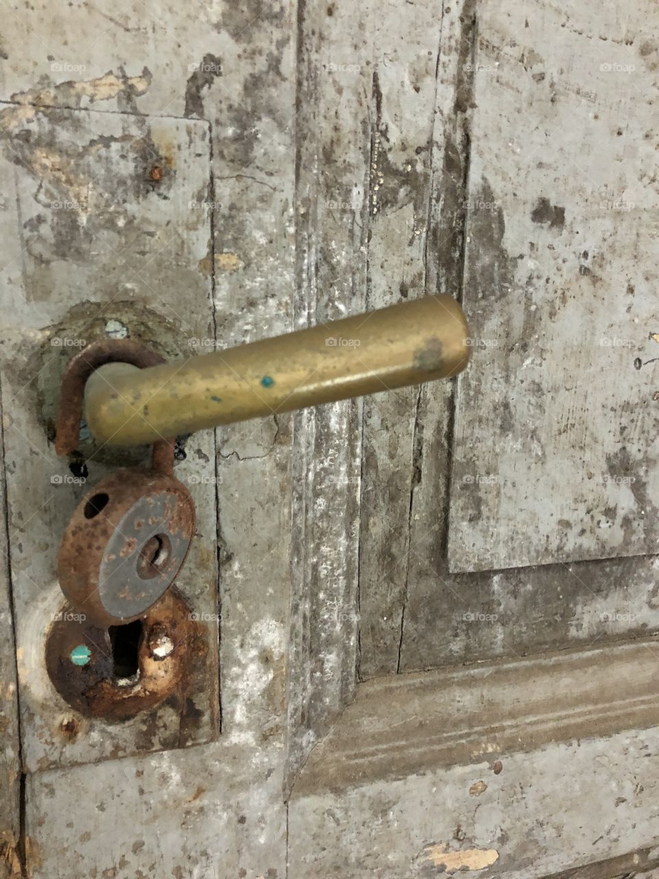 Old door handle