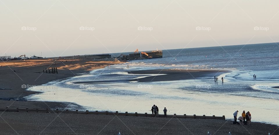 Hastings Beach England