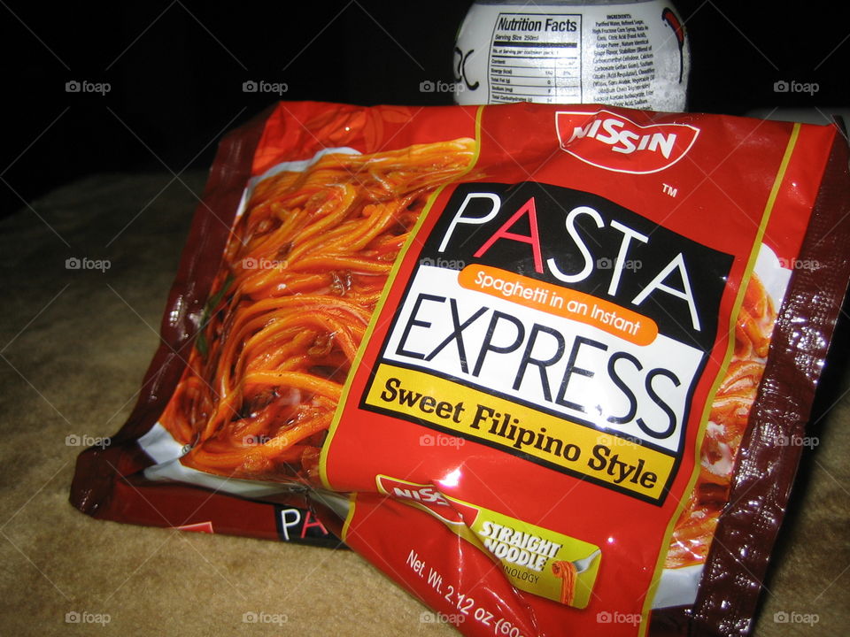 Nissin pasta express sweet style spaghetti instant