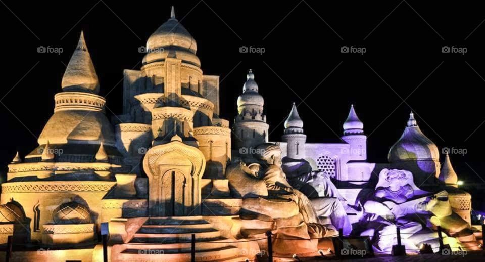# WORLD BEST SAND ART# HATS OFF TO ARTIST# #BEAUTIFUL EXPERIENCE OF MY LIFE....