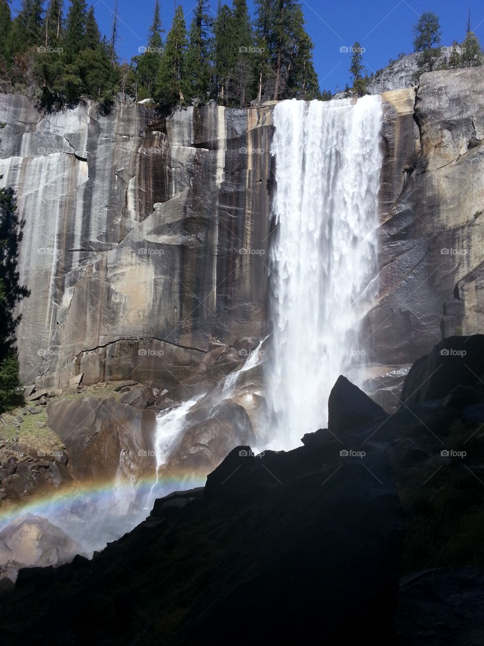 Yosemite waterfall