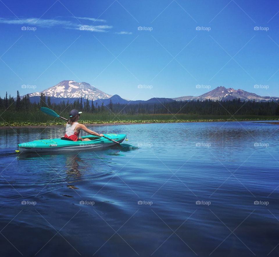 Travel by kayak