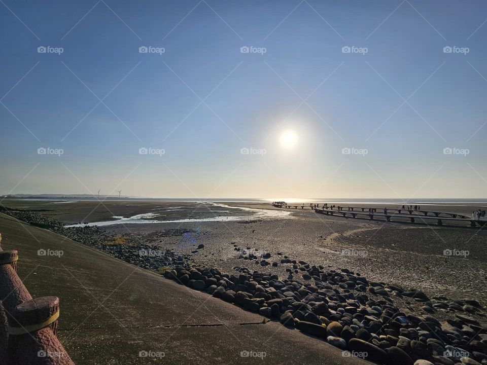 a view of beautiful beach
