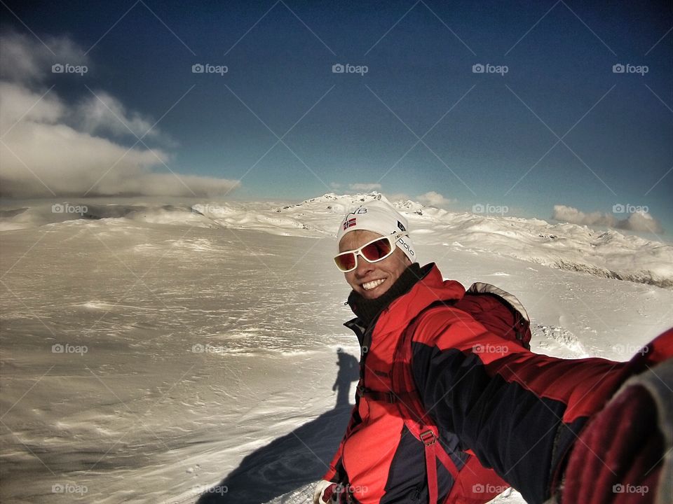 Peak selfie. Selfie at 1520 MASL