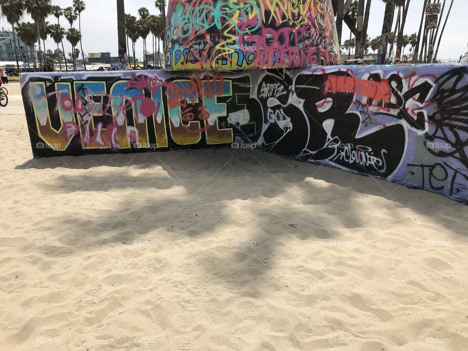 Beach Graffiti