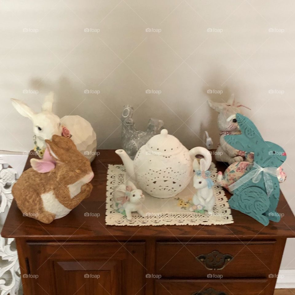 Easter Bunny Display