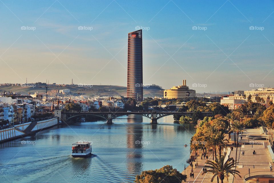 river view in Seville