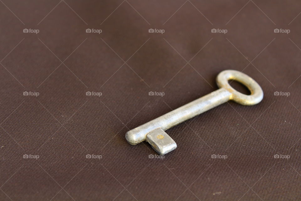 old rusted key